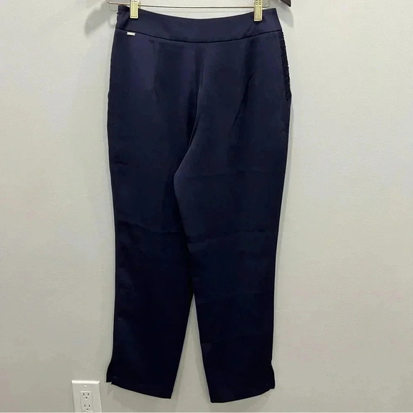 Marciano Los Ángeles Women's Pant Skinny navy blue Side Zipper Size us 2 - Picture 5 of 14